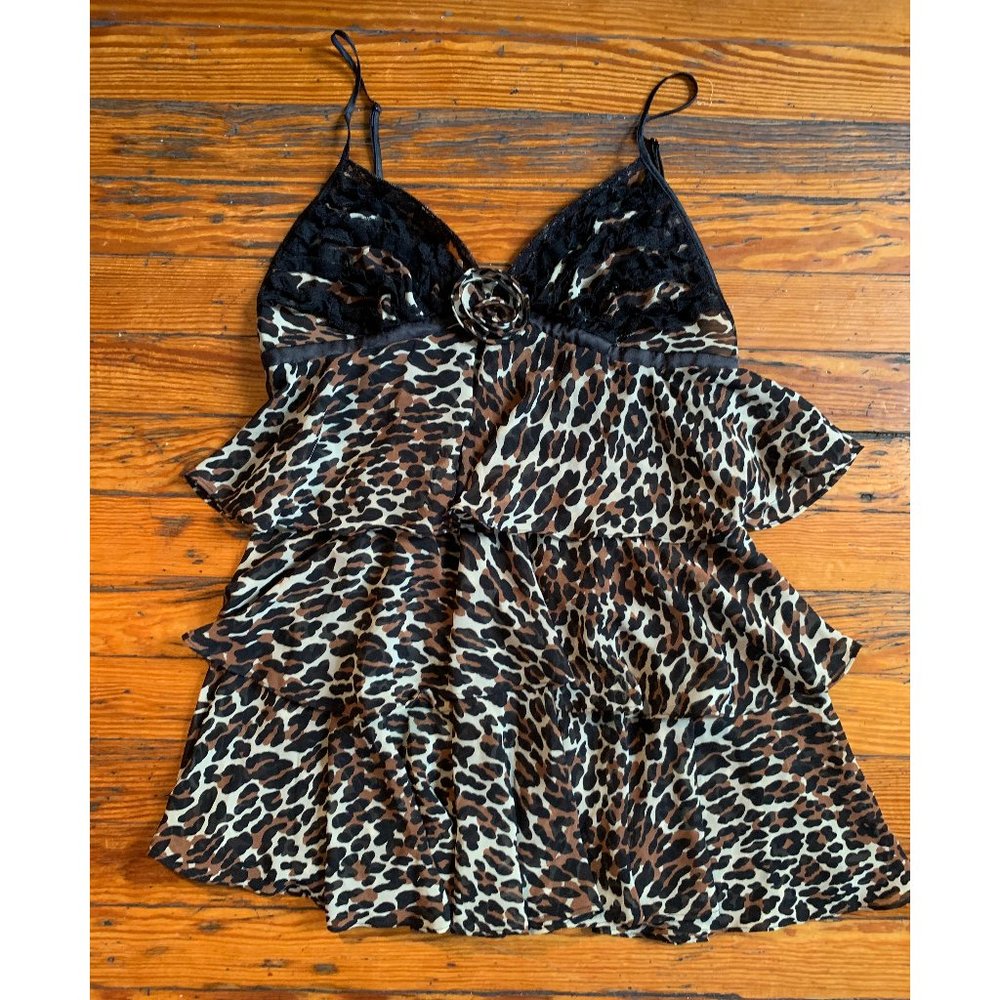 Betsey Johnson Leopard baby doll